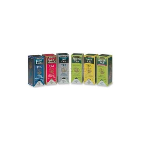 Bigelow Tea Co Bigelow Six Tea, Assorted Flavor, Single Cup Bags, 168/Carton BTC15577
